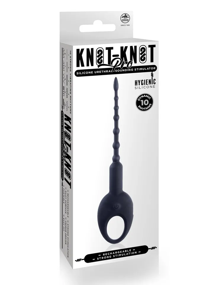 Knot-Knot Silicone Urethral Stimulator - Vibruojantis dilatorius 5 [full]