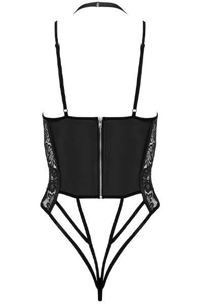 Kotek Candice Body Black - Bodžiai ir Žaismo kostiumai 4