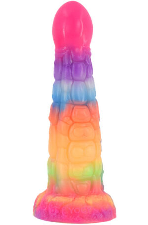 Kraken Glow-in-The-Dark Dildo 21,5 cm - Dragon dildo 1