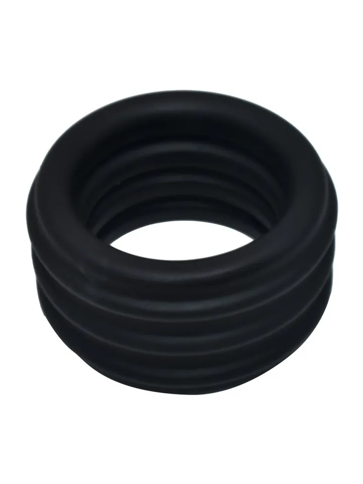 KSB Silicone Cockring & Ball Stretcher Compact - Rutuliniai neštuvai 4 [full]