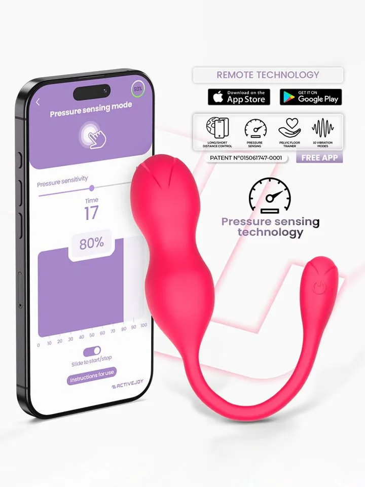 Kyra Pelvic Floor Trainer Pressure Sensing App - APP kontroliuojami paketai 1 [full]