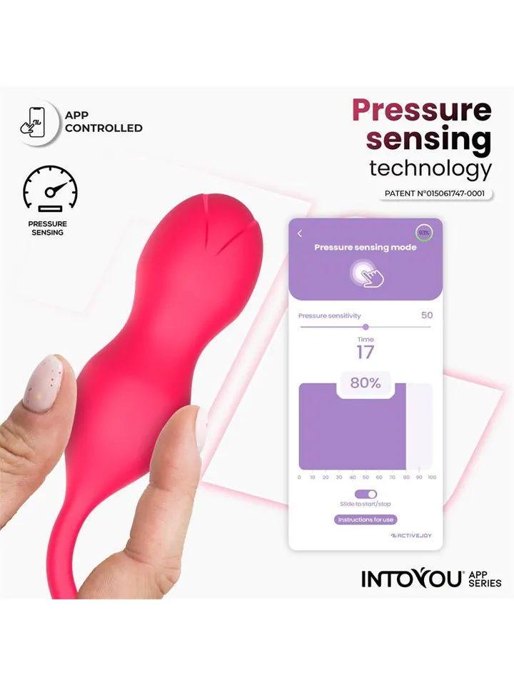 Kyra Pelvic Floor Trainer Pressure Sensing App - APP kontroliuojami paketai 2 [full]
