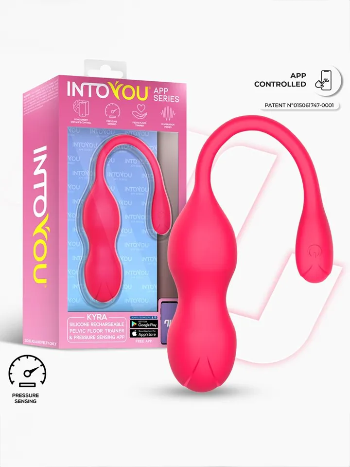 Kyra Pelvic Floor Trainer Pressure Sensing App - APP kontroliuojami paketai 6 [full]