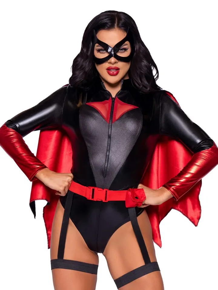 Leg Avenue Bat Woman Bodysuit - Vaidmenų žaidimai ir Maskaradas 1 [full]