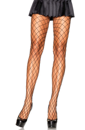 Leg Avenue Diamond Fishnet Pantyhose - Kojinės 1