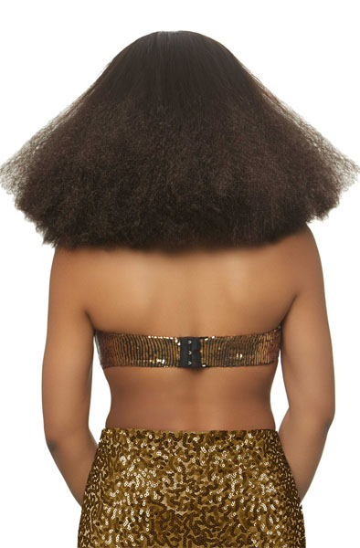 Leg Avenue Diva Disco Wig Brown - Perukas 2