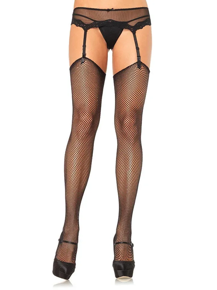 Leg Avenue Fishnet Stockings - Kojinės 1 [full]