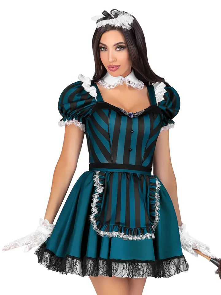 Leg Avenue Victorian Maid - Vaidmenų žaidimai ir Maskaradas 1 [full]