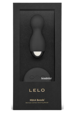 LELO Hula Beads Obsidian Black - Nuotoliniu būdu kontroliuojami kegalo rutuliai 1