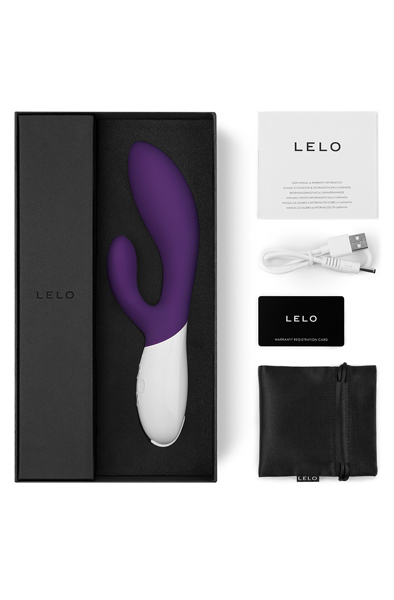 LELO Ina 2 Purple - Triušio vibratorius 3