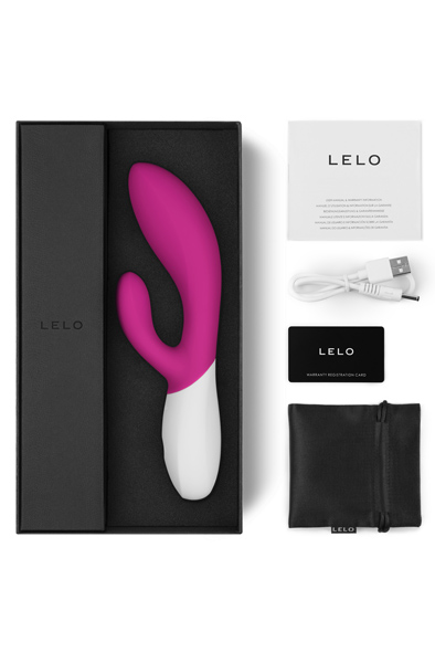 LELO Ina Wave Cerise - Triušio vibratorius 2