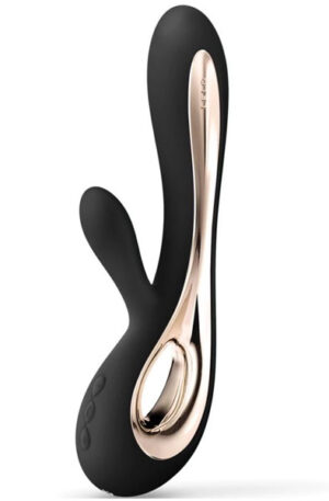 LELO Soraya 2 Black - Triušio vibratorius 1