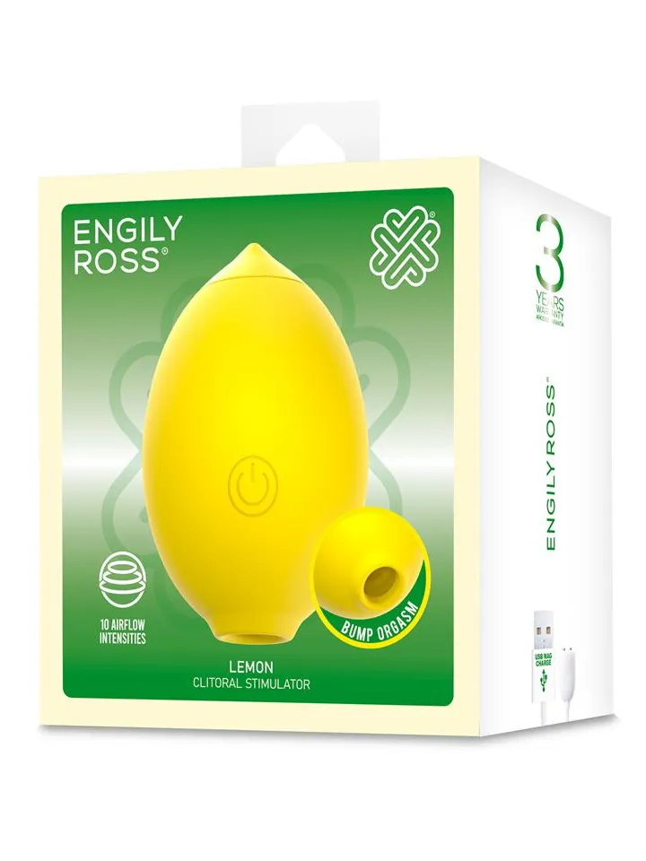 Lemon Clitoral Stimulator With Suction - Oro slėgio vibratorius 4 [full]