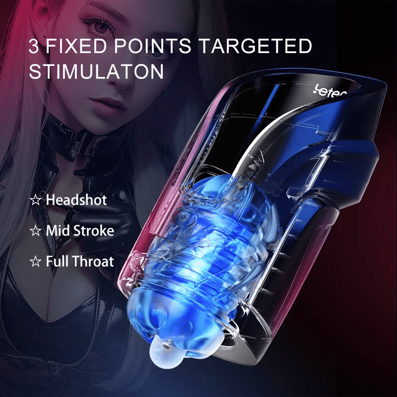 Leten Cannon King Automatic Thrusting Stroker - Automatinis masturbatorius 3