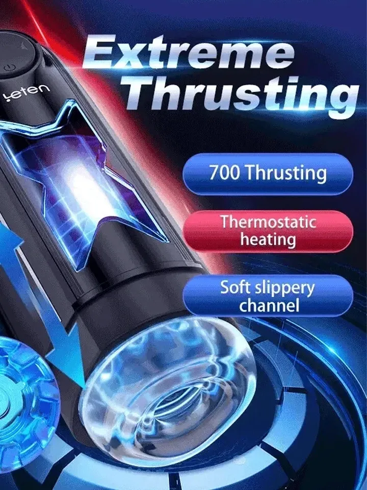 Leten X-Sped Automatic Thrusting Masturbator - Automatinis masturbatorius 2 [full]