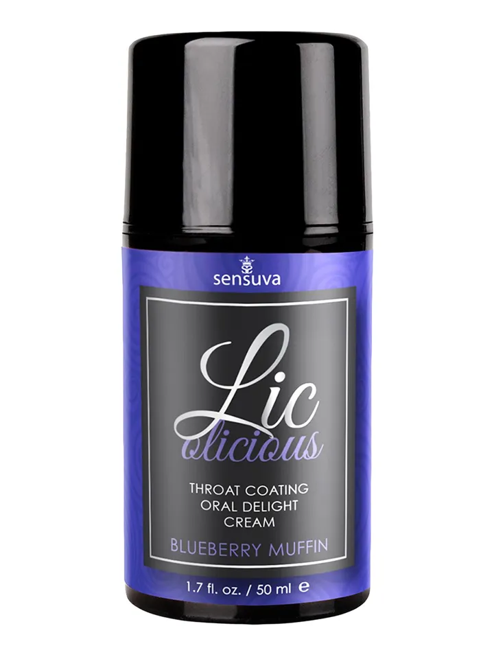 Lic-o-Licious Blueberry Muffin Oral Cream 50 ml - Valgomieji ir Oralinis Seksas 1 [full]