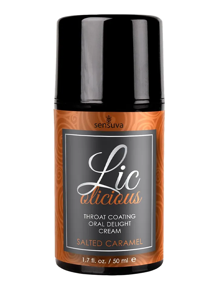 Lic-o-Licious Salted Caramel Oral Cream 50 ml - Valgomieji ir Oralinis Seksas 1 [full]
