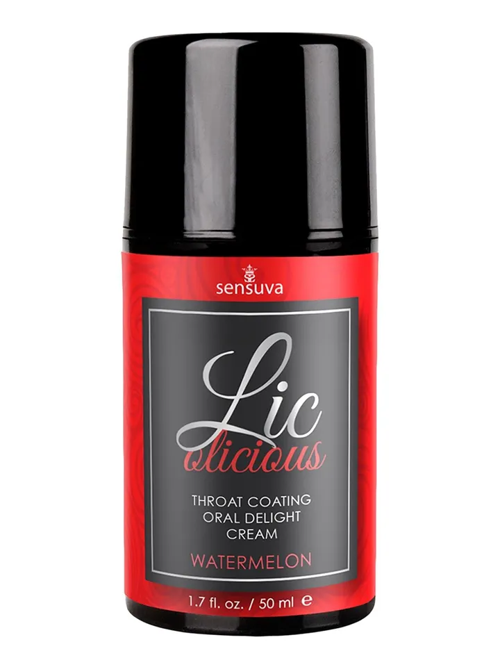 Lic-o-Licious Watermelon Oral Cream 50 ml - Valgomieji ir Oralinis Seksas 1 [full]