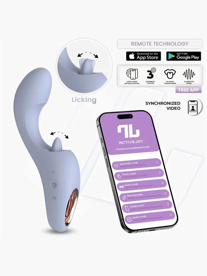 Licky Licking Tongue Vibrator With App - Su programėle valdomas vibratorius 1 [full]
