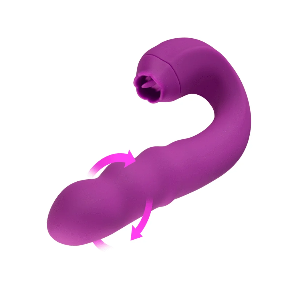Lilian G-Spot Vibrating Tongue & Rotating Head - G taško vibratorius 1 [full]