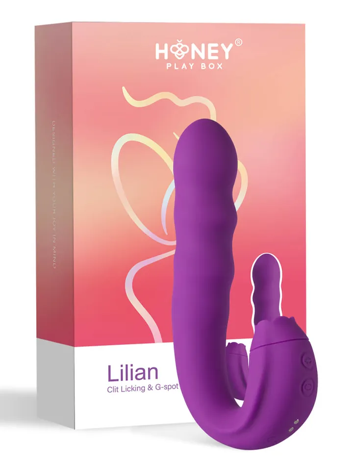 Lilian G-Spot Vibrating Tongue & Rotating Head - G taško vibratorius 3 [full]