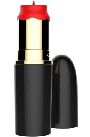 Lipstick Vibrator With Stimulating Tongue - Klitorio stimuliatorius 1