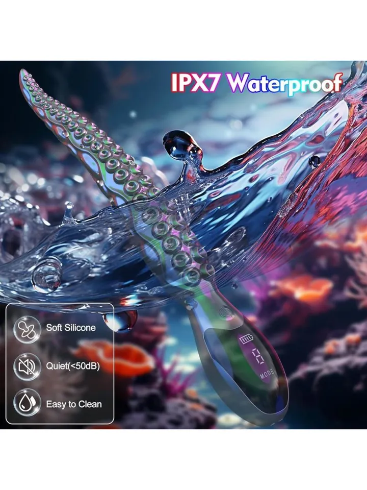 Litak Vibrating Handle Dildo 27 cm - Vibruojantis analinis dildo 3 [full]