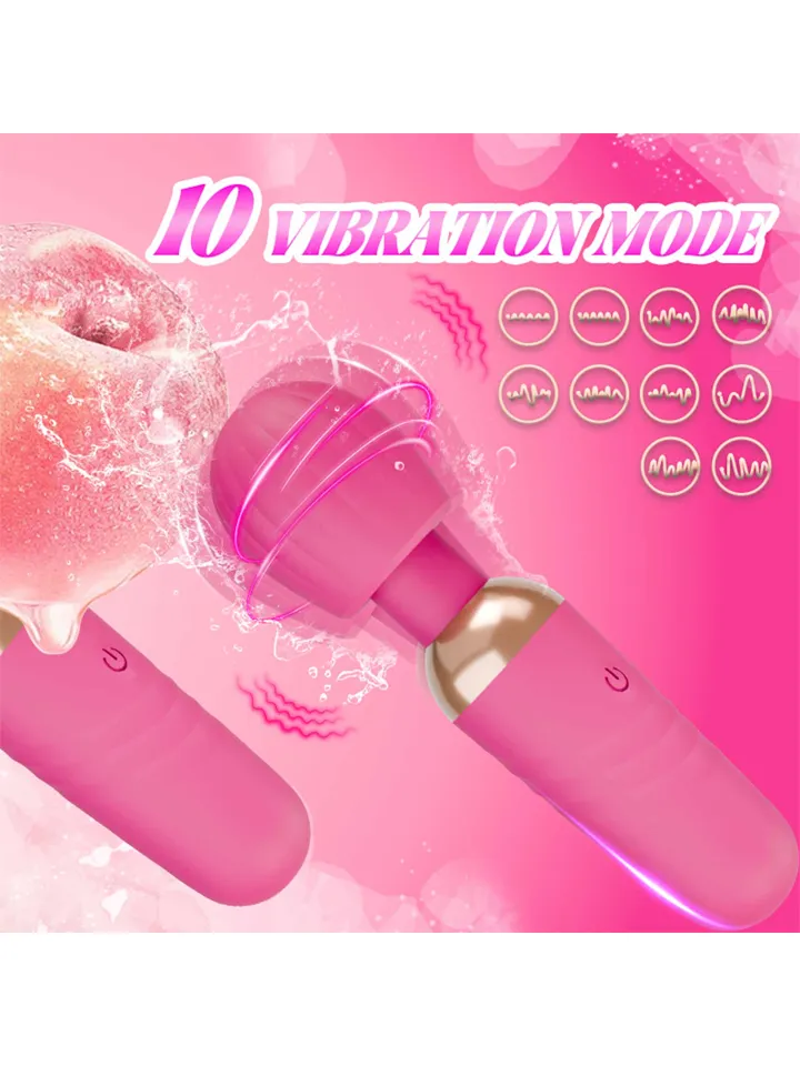 Little Fairy Wand Pink 14 cm - Stebuklinga lazdelė / masažo lazdelė 4 [full]