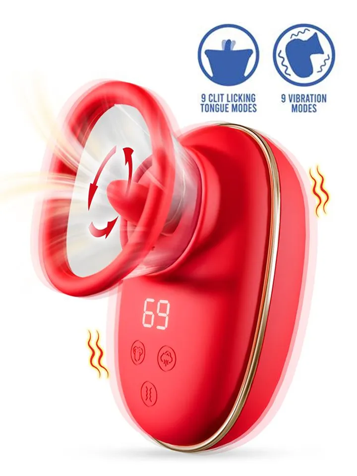 Lizer Stimulator With Licking, Vacuum Pump & Vibration - Klitorio stimuliatorius 1 [full]