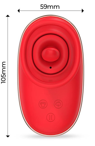 Lizer Stimulator With Licking, Vacuum Pump & Vibration - Klitorio stimuliatorius 2