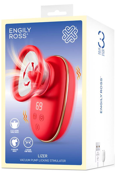 Lizer Stimulator With Licking, Vacuum Pump & Vibration - Klitorio stimuliatorius 8