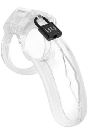 Lockdown Chastity Cage Clear Large - Skaistybės narvas 1