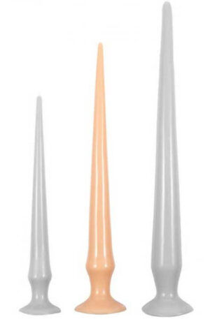 Long Dildo Tail Flex Flesh 43 cm - Ypač ilgas analinis dildo 1