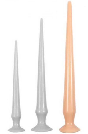 Long Dildo Tail Flex Flesh 48 cm - Ypač ilgas analinis dildo 1