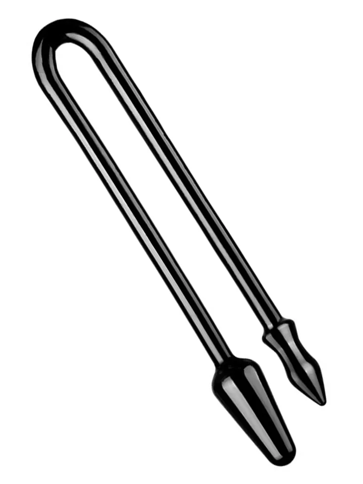 Long Snass Plug Black 43 cm - Ypač ilgas analinis dildo 2 [full]