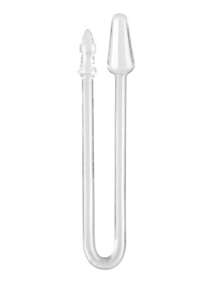 Long Snass Plug Transparent 43 cm - Ypač ilgi analiniai dildo 1 [full]