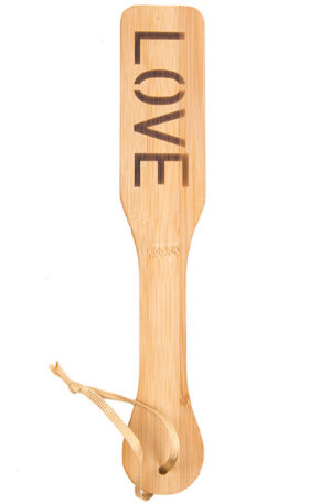 Love Word Bamboo Paddle 32 cm - Mušamas irklas 1