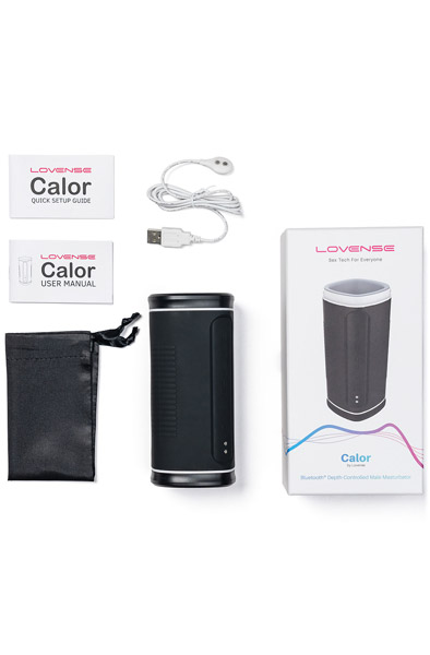 Lovense Calor Depth-Controlled Masturbator - Nuotoliniu būdu valdomi sekso žaislai 4