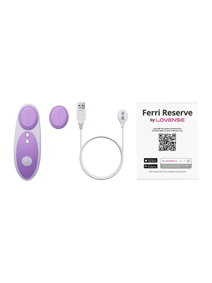 Lovense Ferri Reserve Purple - Vibruojančios kelnaitės 2 [full]
