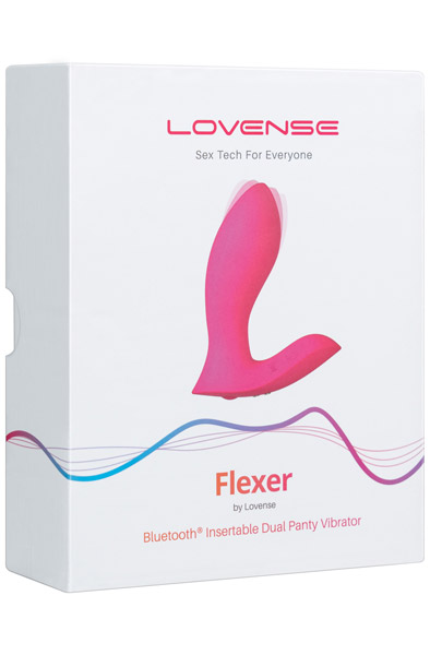 Lovense Flexer G-Spot & Clit Panty Vibrator - Su programėle valdomas vibratorius 5
