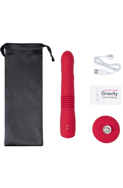 Lovense Gravity Thrusting Dildo App Controlled - Nuotoliniu būdu valdomas dildo 6