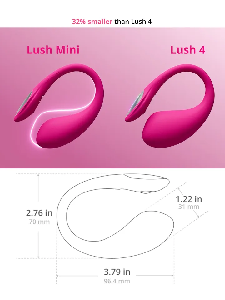 Lovense Lush Mini - Su programėle valdomas vibratorius 2 [full]
