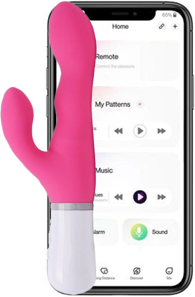Lovense Nora - APP kontroliuojamas „RabbitVibrator“ 1