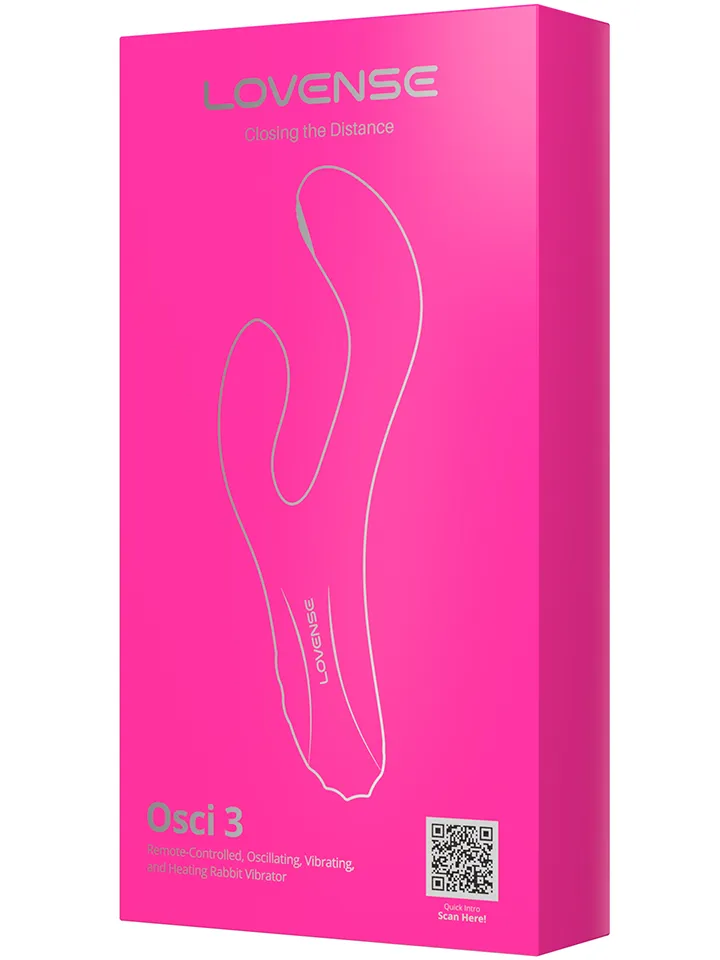 Lovense Osci 3 Heating Rabbit - APP kontroliuojamas „RabbitVibrator“ 4