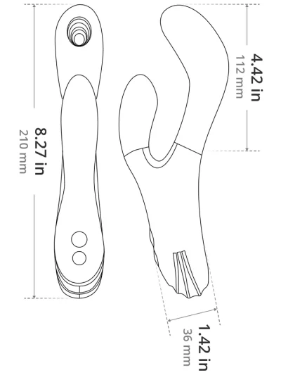 Lovense Osci 3 Heating Rabbit - APP kontroliuojamas „RabbitVibrator“ 4