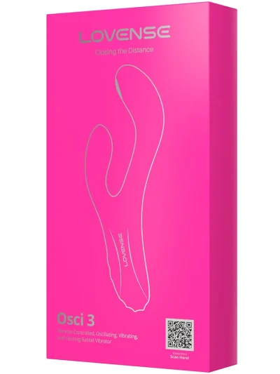 Lovense Osci 3 Heating Rabbit - APP kontroliuojamas „RabbitVibrator“ 5