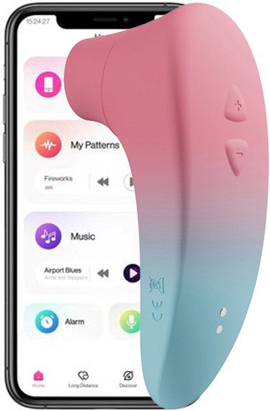 Lovense Tenera 2 PulseSense Clitoris Sucker - Oro slėgio vibratorius 1