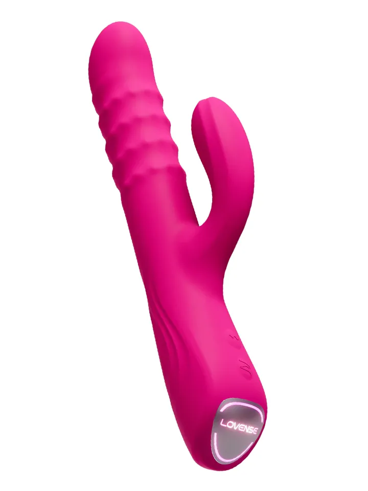 Lovense Velvo Rabbit Vibrator - APP kontroliuojamas „RabbitVibrator“ 1 [full]