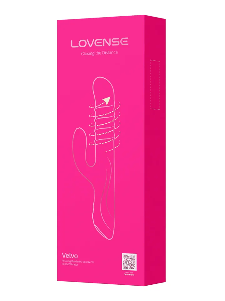Lovense Velvo Rabbit Vibrator - APP kontroliuojamas „RabbitVibrator“ 4 [full]
