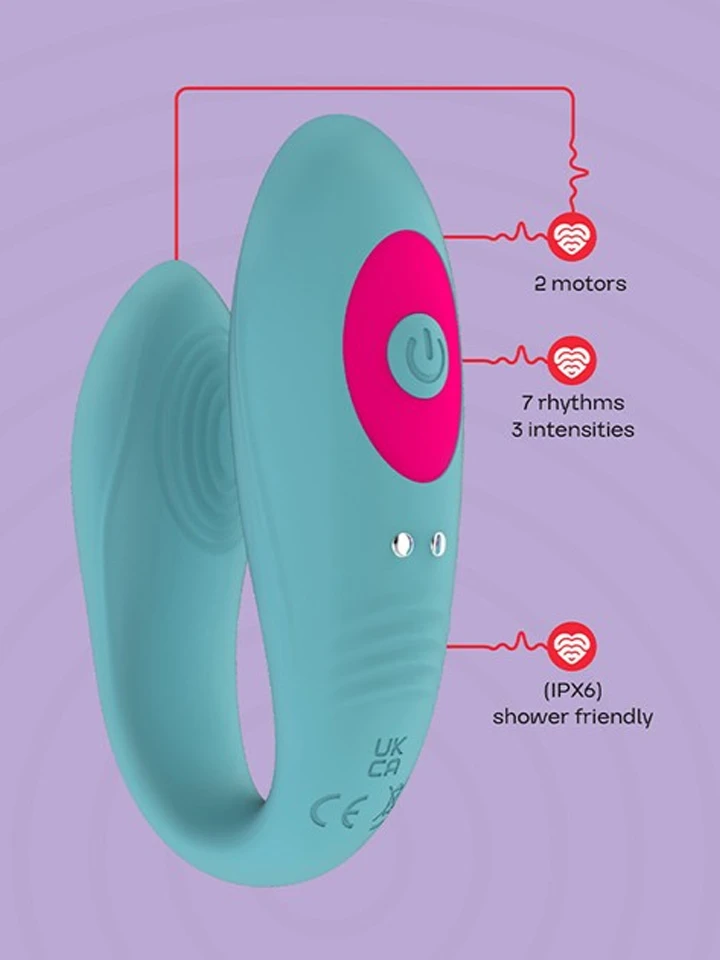 Lover's Vibe Couples Vibrator - Porų vibratorius 2 [full]